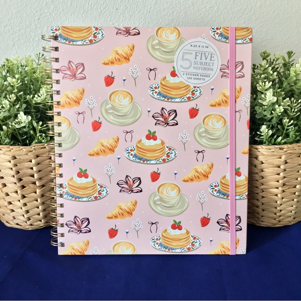 Brunch Breakfast Spiral Notebook